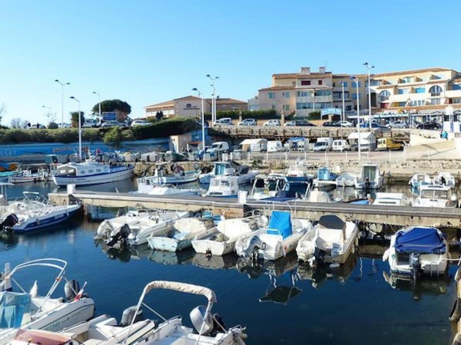 Joli Studio De Vacances Vue Mer Sausset-les-Pins Exteriér fotografie